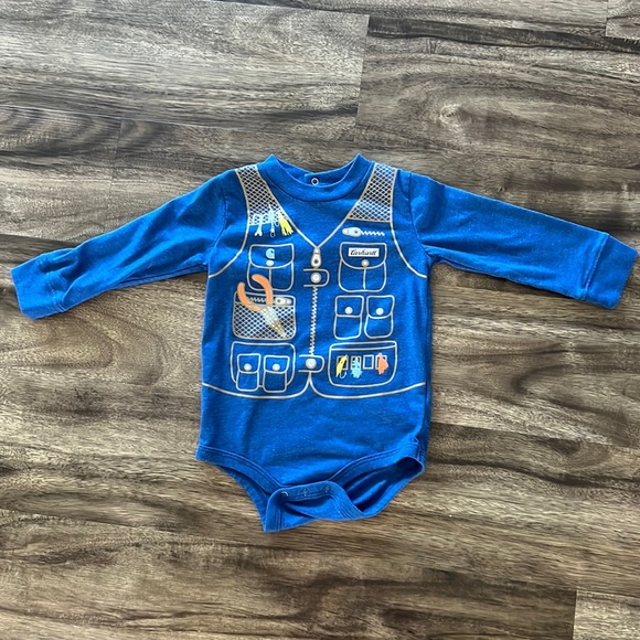 Blue carhartt fishing tackle onsie - Picture 4 of 9